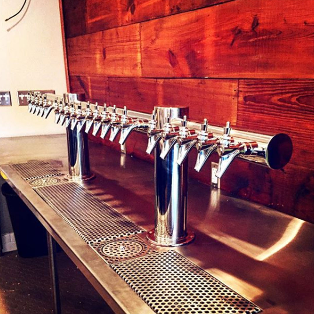 New installation of draught beer service line